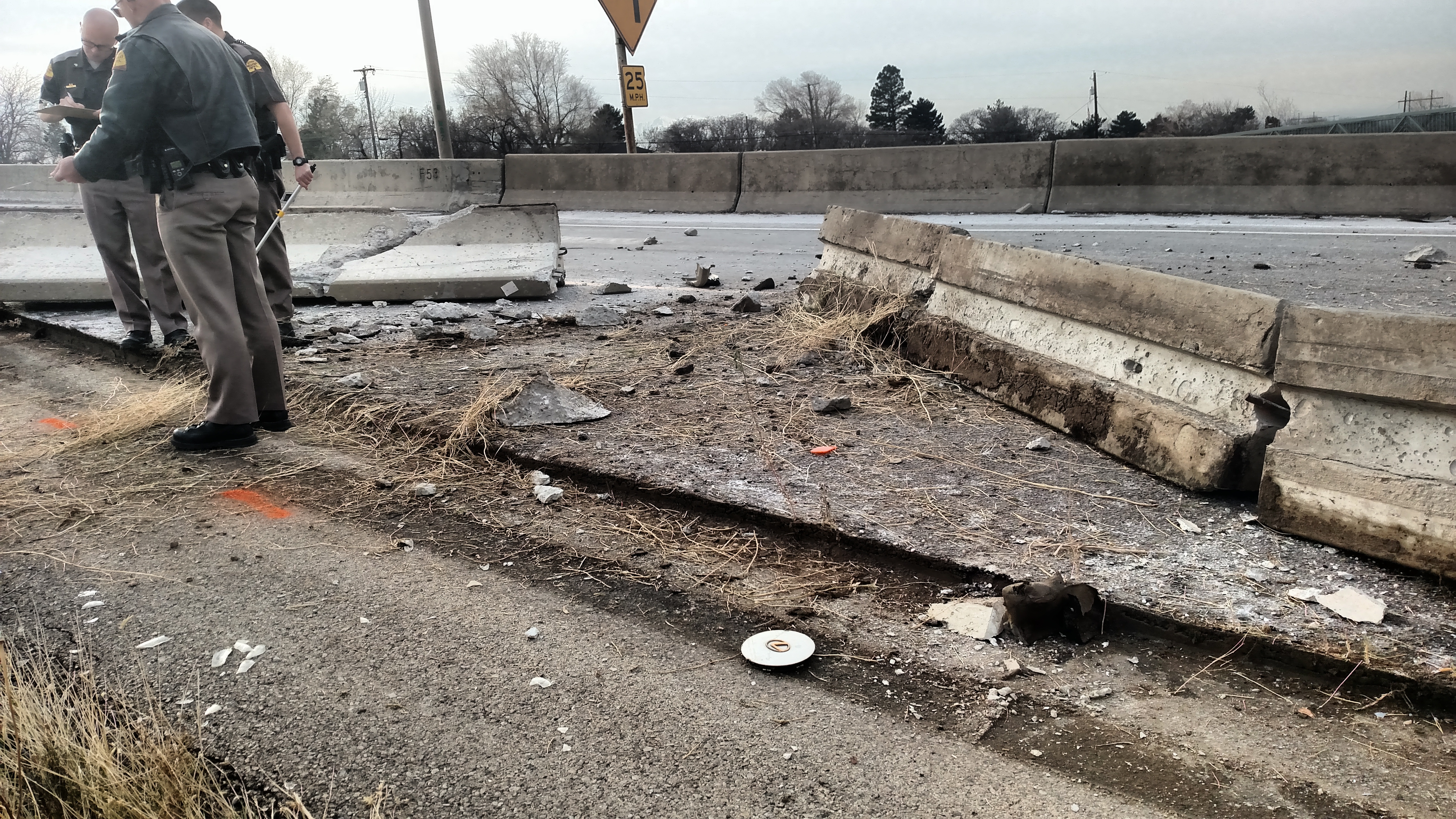 Man Dies After Hitting I-215 On-Ramp Barrier | Gephardt Daily