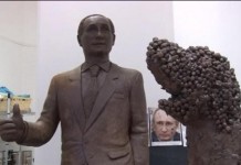 Life-Sized Sculpture Of Vladimir Putin