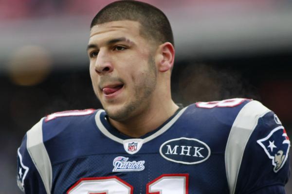 Aaron Hernandez Found With Shank