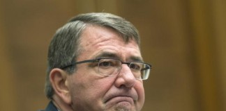 Secretary of Defense Ashton Carter testifies during a House Armed Services Committee hearing on the U.S. Strategy for Syria and Iraq and its implications for the region, on Capitol Hill in Washington, D.C. on December 1, 2015. Photo by Kevin Dietsch/UPI