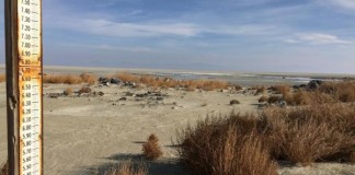 Water Levels In Great Salt Lake's North Arm