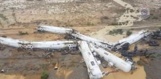 Train Carrying 44,000 Gallons Of Sulphuric Acid