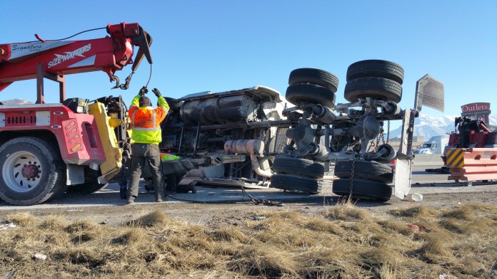 Six Vehicle Accident On I-15 In Lehi