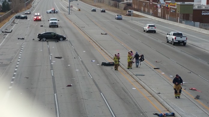 Runs Red Light On Bangerter