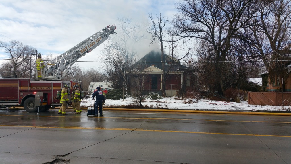 Crews Fight Two Alarm Fire In Abandoned Salt Lake City House Gephardt Daily 0946