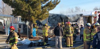Fire Destroys Taylorsville Trailer