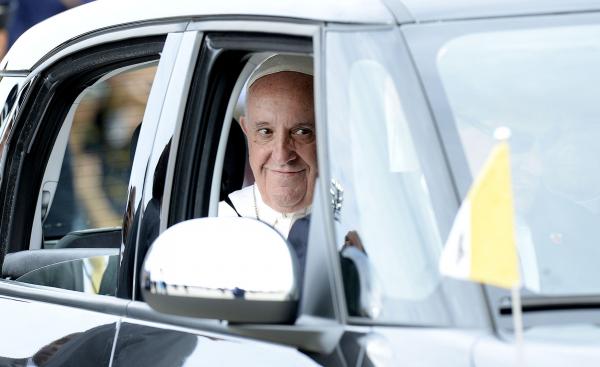 Black Fiat Used By Pope Francis