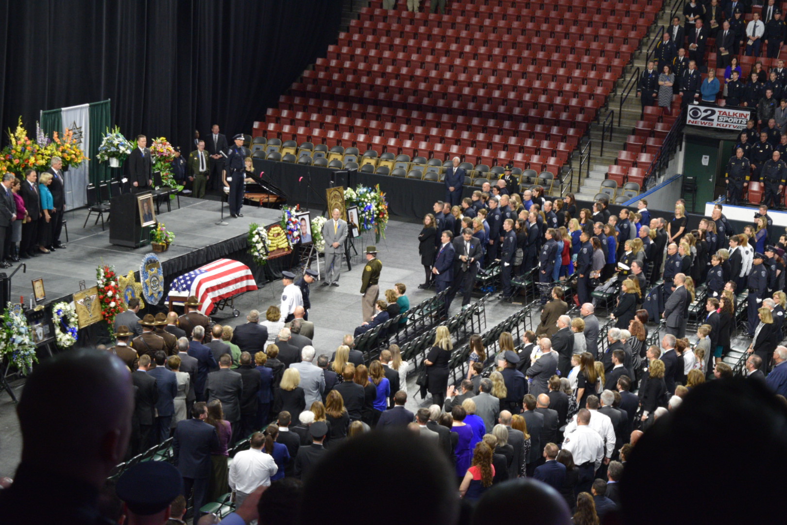 uneral Services For Fallen Officer Doug Barney