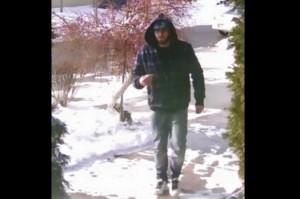 Unified Police detectives are hoping the public can help identify a suspect caught on camera stealing a package from a Taylorsville home Monday afternoon. Photo Courtesy: Unified Police Department