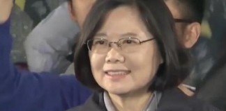 Tsai Ing-wen became Taiwan's first female president on Saturday, defeating opponent Eric Chu 56 percent to 31 percent in the polls. Photo by WSJ video/AOL