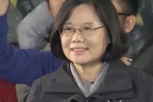 Tsai Ing-wen became Taiwan's first female president on Saturday, defeating opponent Eric Chu 56 percent to 31 percent in the polls. Photo by WSJ video/AOL