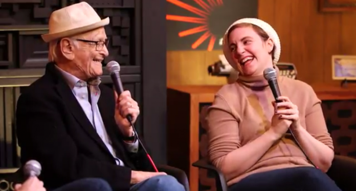 Norman Lear Lena Dunham