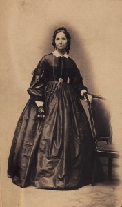 Poet Eliza R. Snow posed for this photo in 1866, two years before her husband, Brigham Young, commissioned her to serve as the first secretary for secretary of the Relief Society. © 2016 by Intellectual Reserve, Inc. 