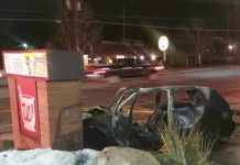 Car Fire In Cottonwood Heights