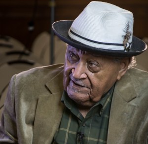 Ogden jazz saxophonist Joe McQueen, age 96, talks about his music career, life in Utah during the Jim Crowe era. Photo: Gephardt Daily