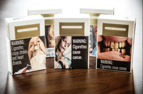 images on packs of cigarettes