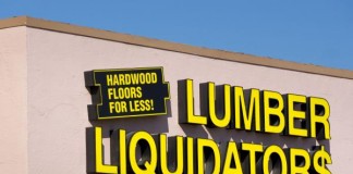 Lumber Liquidators' Stock Falls