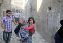 Refugees Fleeing Aleppo