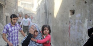 Refugees Fleeing Aleppo