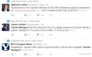 The case for Taysom Hill returning to BYU – Loyal Cougars