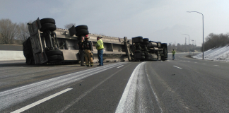 I-215 Tractor-Trailer Crash