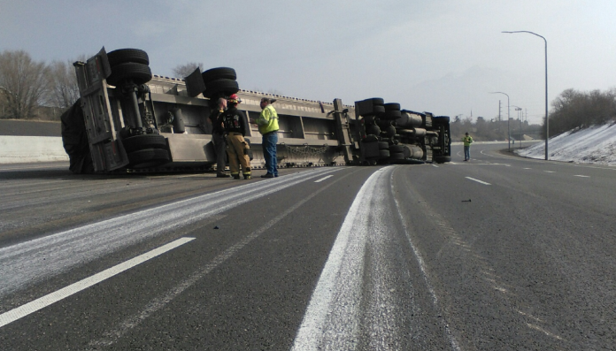 I-215 Tractor-Trailer Crash