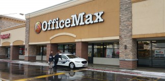 Suspect Running From OfficeMax