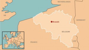 Brussels map. Source: LDS Church