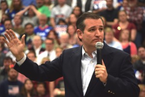 GOP presidential hopeful, Sen. Ted Cruz, speaks to a crowd of thousands during a Provo, Utah campaign rally Saturday, March 19, 2016. Photo: Gephardt Daily