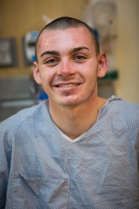  Joseph Dresden Empey, 20, of Santa Clara, is recovering at the University of Utah Burn Unit Center from injuries suffered durng the March 22 terrorist attacks on Brussels. Photo: University of Utah 