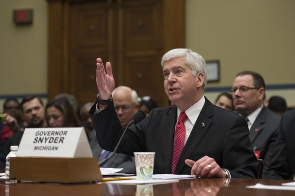 Michigan Governor Unveils Plan For Recovery In Flint Water Crisis ...