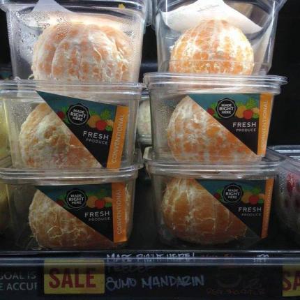 Pre-Peeled Oranges