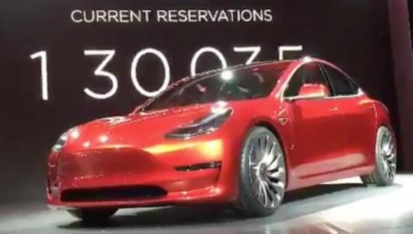 Tesla Motors Reveals Model 3 Electric Car | Gephardt Daily