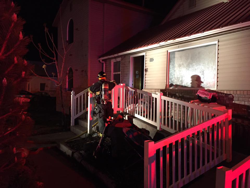 The Garland Fire Department and the Garland Police Department responded to a residential fire at about 4 a.m. Monday. Photo: Garland Police Department