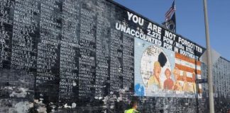 Vietnam war veteran memorial vandalize