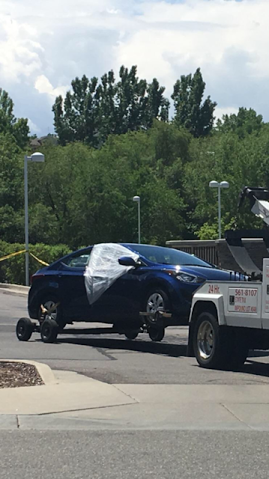 Mauricio Martinez was found shot to death May 27 in a blue car found outside a Cottonwood Heights credit union. Photo: Gephardt Daily/Jennifer Gardiner