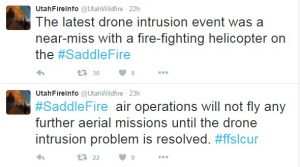 Fire drone