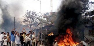 Muslim massacre court guilty India