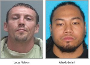 Lucas Troy Neilson, 36, and Alfredo Lolani, 25. Photo Courtesy: SLCPD