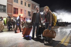 Chase Crawford and Rebecca Rittenhouse starred in ABC's Blood & Oil filmed at The Park City Film Studios / Photo Courtesy: ABC TV