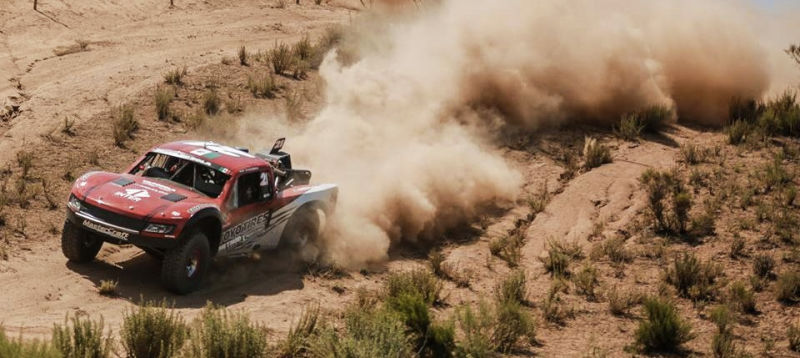 A photo of another driver's vehicle from the 2016 Baja 500. Image: SCORE International