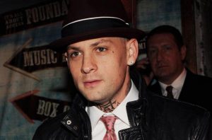 Benji Madden arrives at the Children Mending Hearts event honoring the International Medical Corps at the House of Blues in Los Angeles on February 18, 2009. File Photo by Jim Ruymen/UPI | License Photo