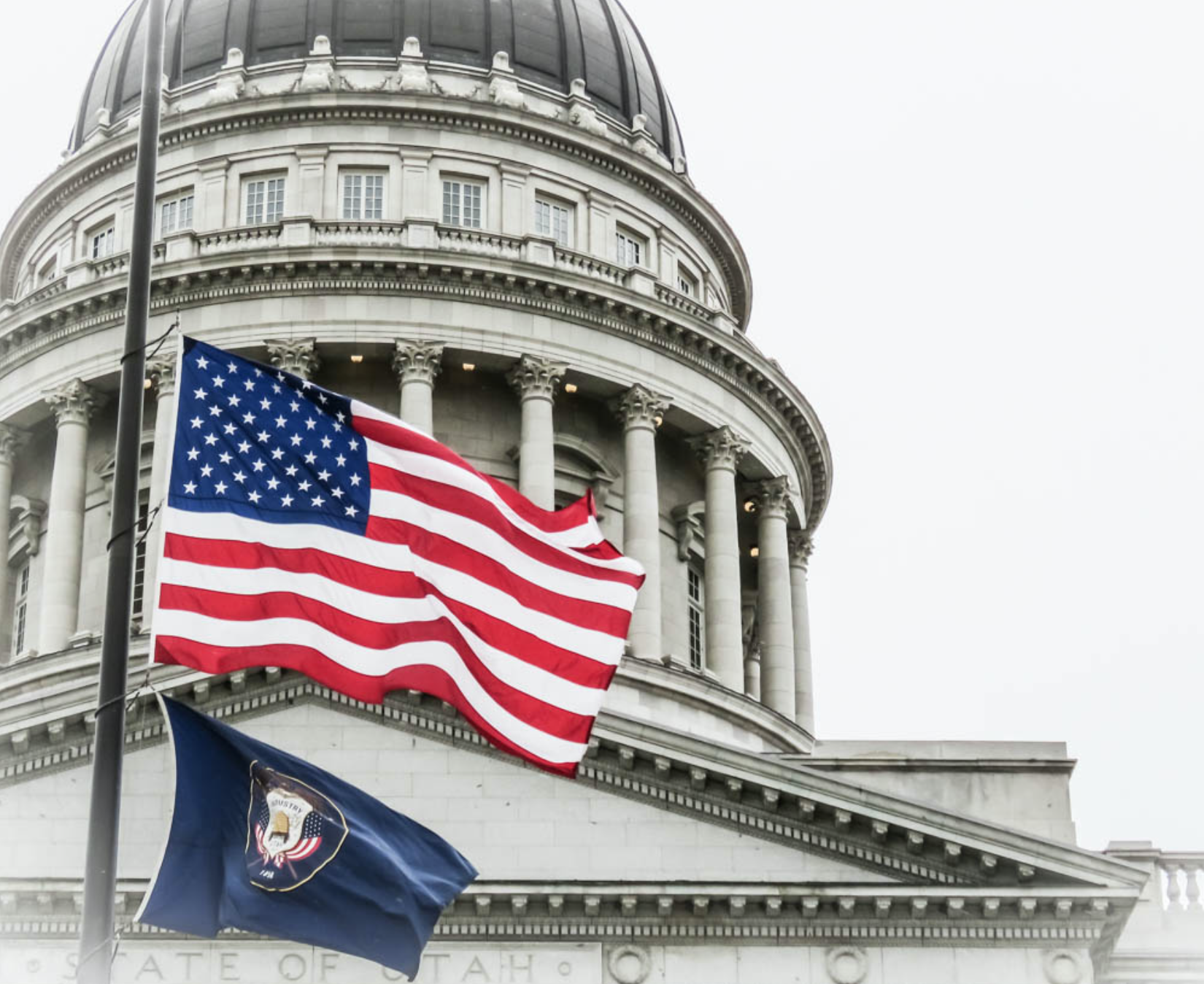Utah Capitol flag