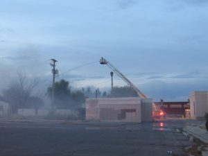 Firefighters on the scene of a residential fire at 7800 South 600 West in Midvale August 15, 2016. Photo: Gephardt Daily 