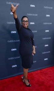 Oprah Winfrey at the Burbank, Calif., premiere of "Queen Sugar" on Monday. Photo by Jim Ruymen/UPI | License Photo