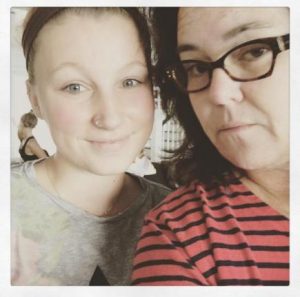 Rosie O'Donnell and formerly estranged daughter Chelsea on Thursday. Photo by Rosie O'Donnell/Instagram