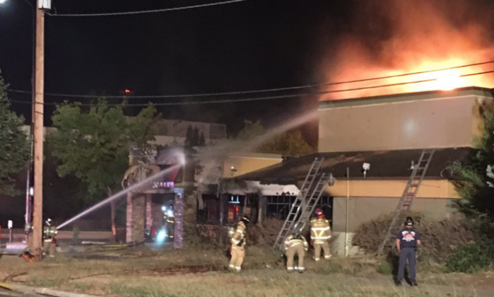 Fire Destroys Building In Downtown Salt Lake City | Gephardt Daily