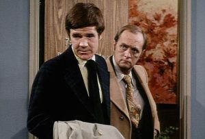 Bob Newhart & Jack Riley, 'The Bob Newhart Show' / Photo Courtesy: CBS Archives