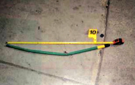 The Salt Lake County Attorney's Office released this image of the weapon allegedly used by Abdi Mohamed.