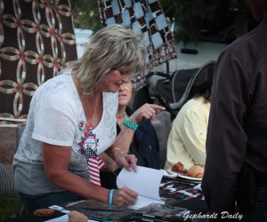 Jeanette Finicum at Bundy Fundraiser held on September 24, 2016 in Veyo, Utah. Photo: Gephardt Daily/Richard Trelles